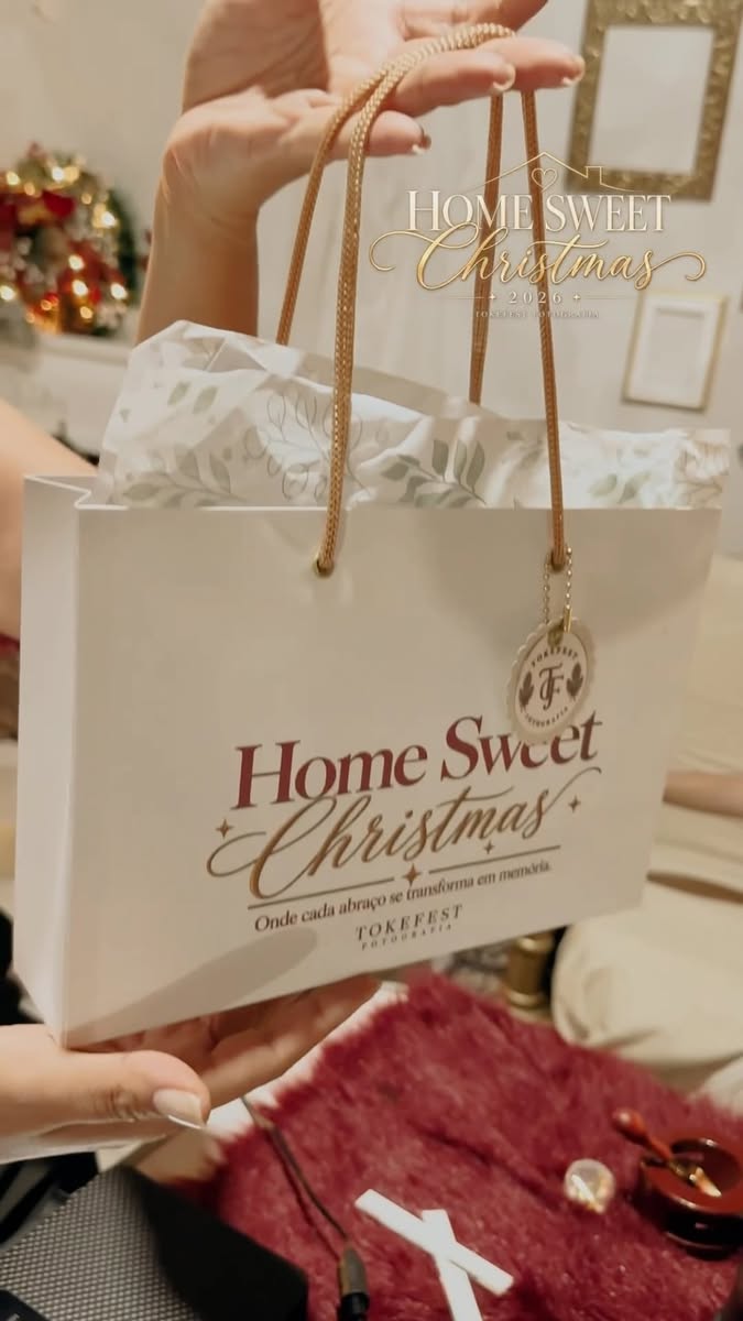 Campanha especial de Natal Home Sweet Christmas — Tokefest Fotografia